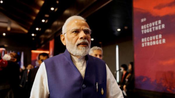  Indian Prime Minister Narendra Modi at the G20 Leaders' Summit, in Nusa Dua, Bali, Indonesia, November 16, 2022. REUTERS/Willy Kurniawan/Pool/File Photo