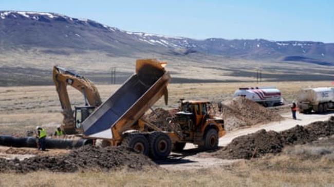 Co<em></em>nstruction co<em></em>ntinues at the Lithium Nevada Corp mine site Thacker Pass project.