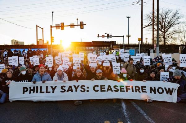 US Jewish group protests in eight US cities for Gaza ceasefire