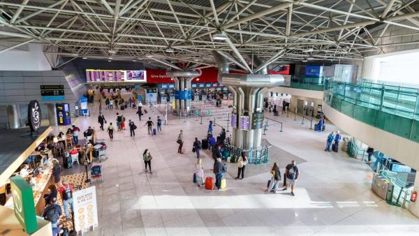 Lisboa Airport Terminal in Portugal