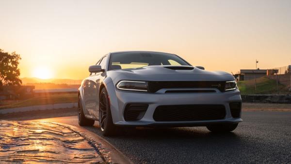 the 2023 dodge charger scat pack widebody is powered by the 392 cubic inch hemi? v 8 engine with the best in class naturally aspirated 485 horsepower mated to the torqueflite 8hp70 eight speed transmission