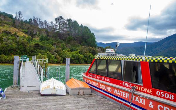 Waitaria Bay in the Kenepuru Sound could have its marine infrastructure upgraded.