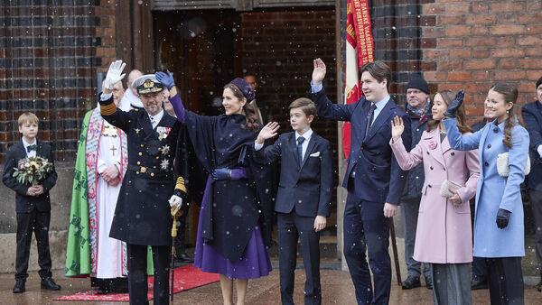 King Frederik and Danish royals attend ‘celebratory church service’ in Aarhus