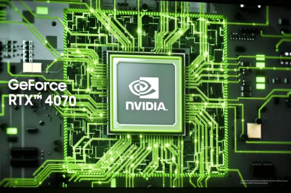  An　upgraded　NVIDIA　GeForce　RTX　4070　Laptop　GPU