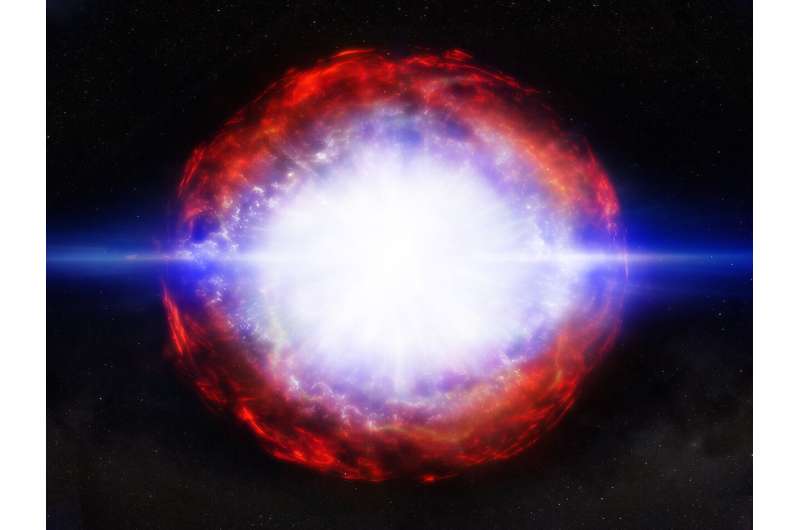 Extreme Weight Loss: Star Sheds Unexpected Amounts of Mass Just Before Going Supernova