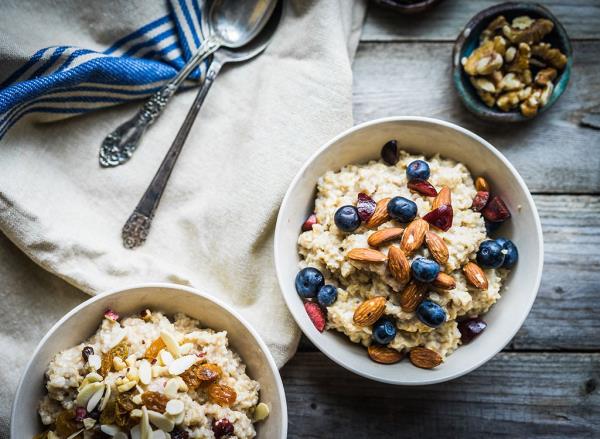 Frozen Oatmeal Cups nuts