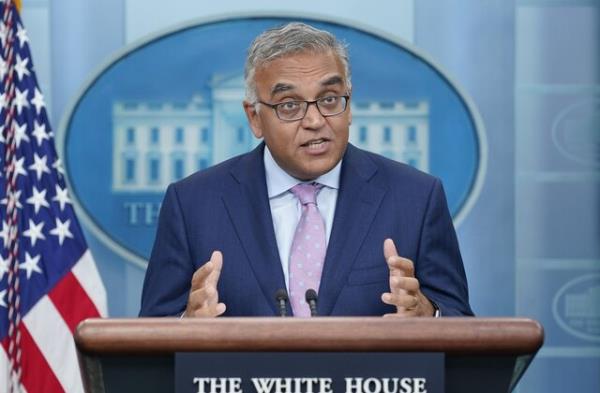 White House COVID-19 Respo<em></em>nse Coordinator Ashish Jha speaks during the daily briefing at the White House in Washington, Tuesday, Oct. 25, 2022. (AP Photo/Susan Walsh)</p>

<p>　　