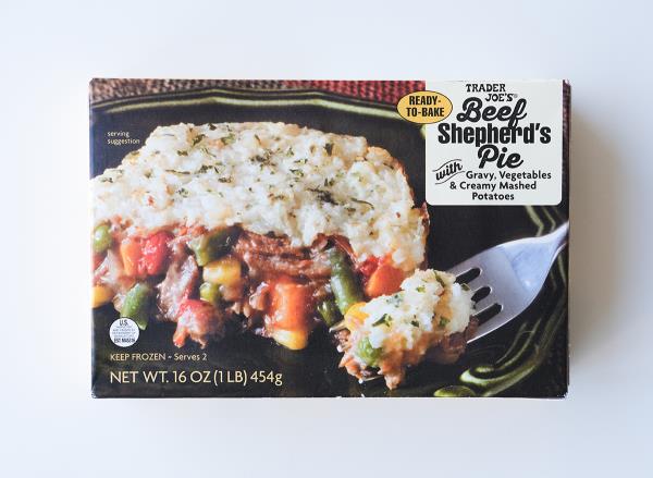 beef shepherd's pie from trader joe's