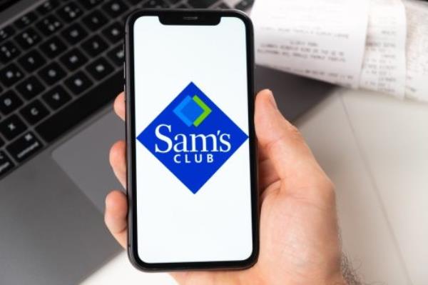 Sam's Club App on Phone