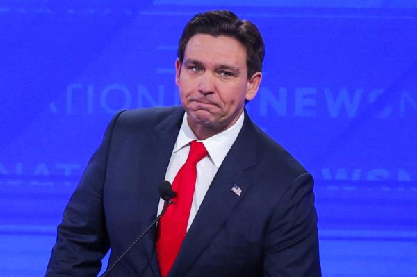 Republican presidential candidate Florida Governor Ron DeSantis.