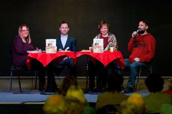 Zuzana Gogárová, Peter Janovi?ek, Jitka Ro?ňová and Ján Vyhnánek, from left.