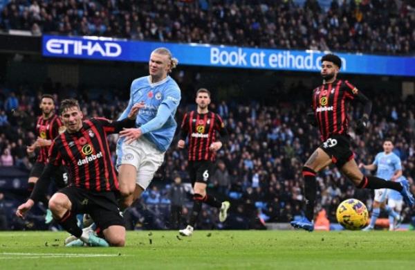 Manchester City striker Erling Haaland