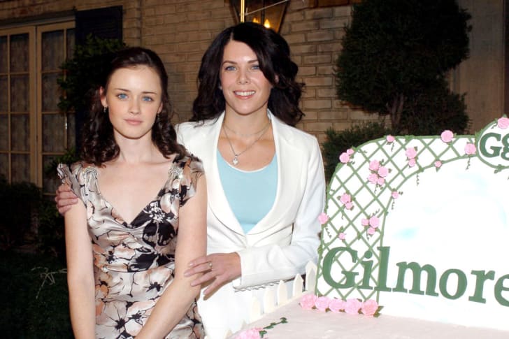 Alexis Bledel and Lauren Graham at the 