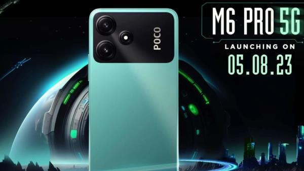 Poco M6 Pro 5G Co<em></em>nfirmed to Get Snapdragon 4 Gen 2 SoC; Design Renders, Price in India Leaked