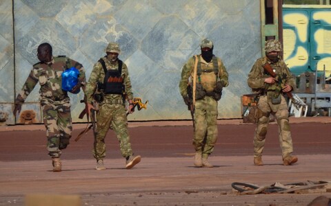 Wagner group mercenaries in Mali