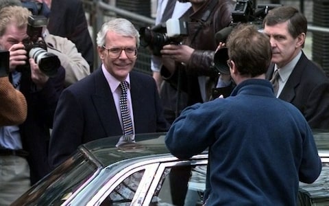 Sir John Major Co<em></em>nservative Party Nineties prime minister government