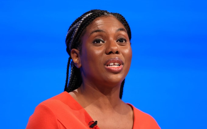 Ms Badenoch said the Co<em></em>nservatives believed Britain ‘is the best country in the world to be black because it’s a country that sees people, not labels’