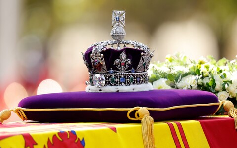 Queen Elizabeth II’s coffin