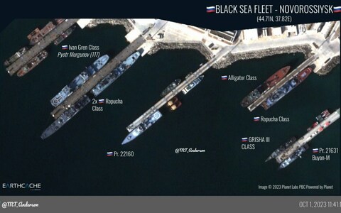 The bulk of the Black Sea Fleet is now in Novorossiysk