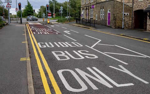 A motorist who drove into the trap said the signage was inadequate