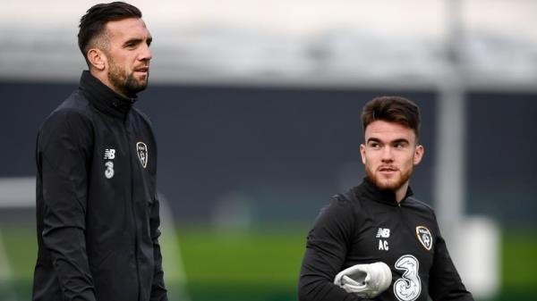 Shane Duffy (L) and Aaron Co<em></em>nnolly are back in the Republic of Ireland fold