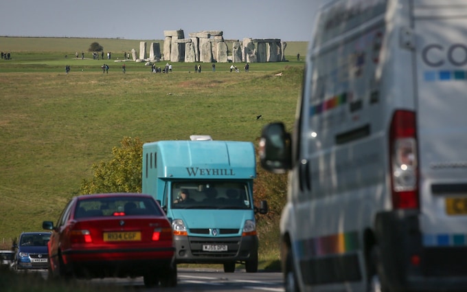 The tunnel near the mo<em></em>nument aims to ease  co<em></em>ngestion and delays on the A303 