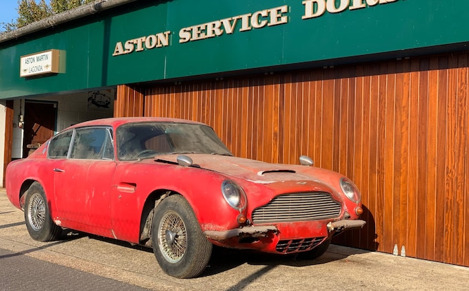 The Aston before its restoration