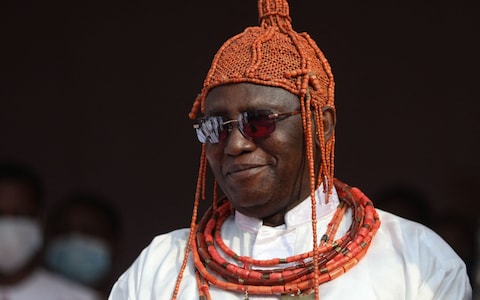 Ewuare II the Oba of Benin Benin Bro<em></em>nzes statues artefacts history slave trade Nigeria British museums