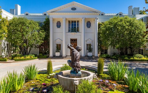 Front view of the house