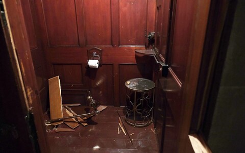 The lavatory has never been recovered after it was stolen from Blenheim Palace