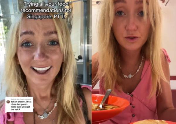 UK woman's first stop on her Singapore food tour has her feeling 'obsessed'