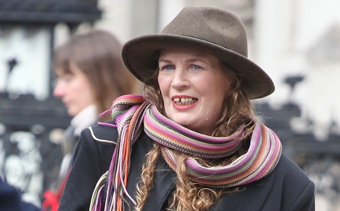 Siobhain Crosbie outside High Court after hearing in dispute with rival Caroline Ley