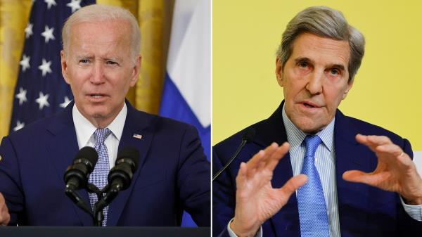 The White House refused to address Special Presidential Envoy for Climate John Kerry's comments a<em></em>bout the Ukraine war's greenhouse gas emissions.