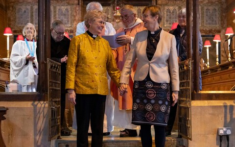 Catherine and Jane same sex marriage blessing