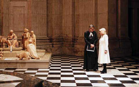 The Queen's latest engagement was a trip to the annual carol co<em></em>ncert at St Paul's Cathedral  