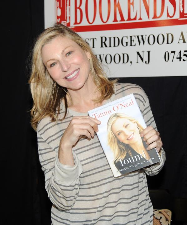 Tatum O'Neal promotes 