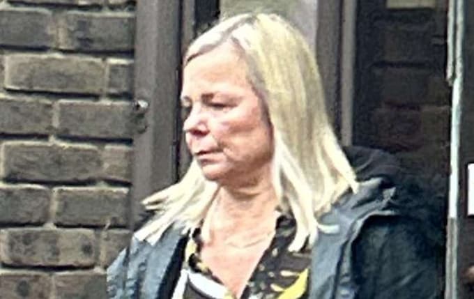 Sue Williams, 62, scratched eight cars belo<em></em>nging to strangers and caused at least ￡8,000 worth of damage – she has claimed she had been menopausal at the time