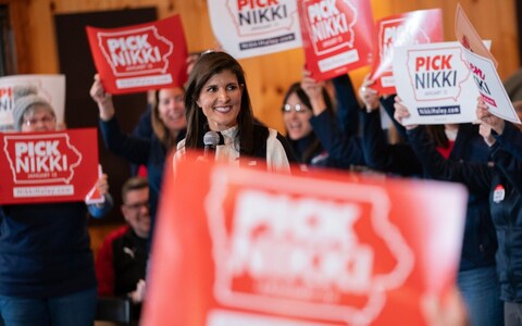 Just 39 per cent Ms Haley’s backers said they are 'extremely' or 'very' enthusiastic a<em></em>bout their candidate