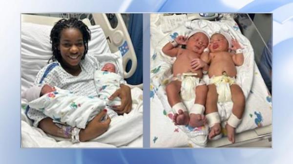 Twins become first babies born in 2024 at Cape Fear Valley Medical Center