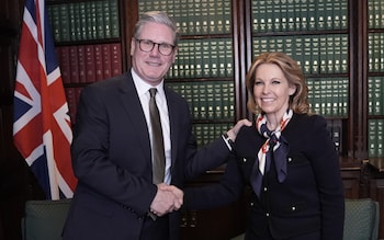 Sir Keir Starmer with former Co<em></em>nservative MP Natalie Elphicke