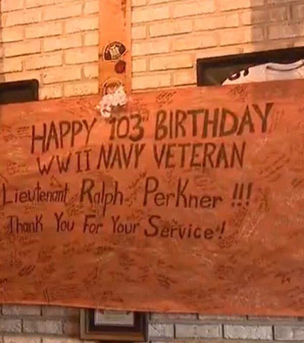 Veteran Celebrates His 103rd Birthday And Credits His Daughters For His Longevity