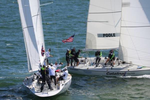 American Chris Poole , right, and Ian Williams of Great...