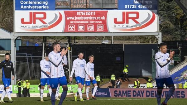 Rangers could end up playing Dundee at the home of St Johnstone