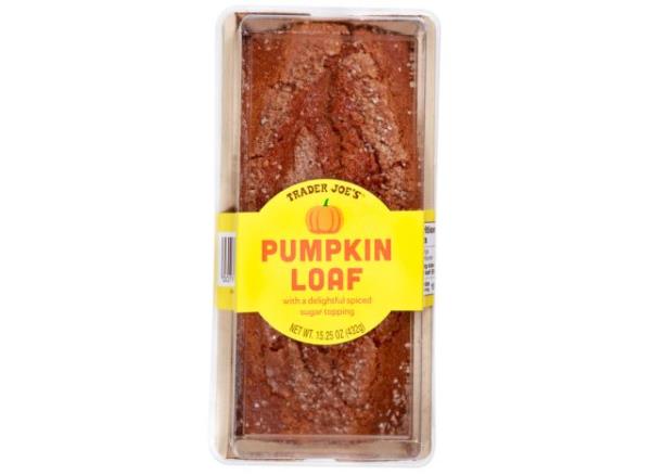 trader joe's pumpkin loaf