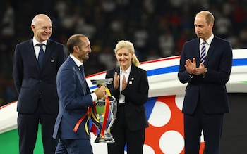 In the end, the Prince of Wales was the closest an Englishman got to the trophy in Berlin