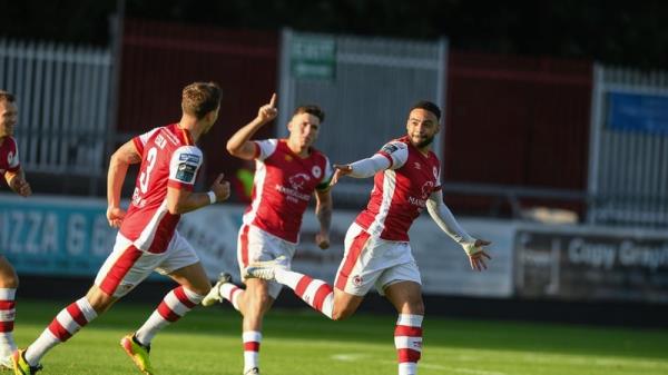 Jake Mulraney bagged a brace as St Patrick's Athletic put their poor domestic form behind them