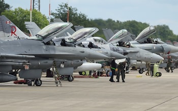 The Ramstein air ba<em></em>se in Germany is a hub for American support for Ukraine