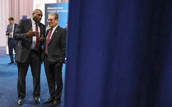 Prime Minister Keir Starmer and Foreign Secretary David Lammy attend the NATO Summit