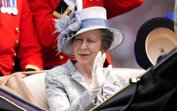 Princess Anne at Royal Ascot 