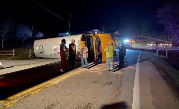 West Virginia school bus crash. 